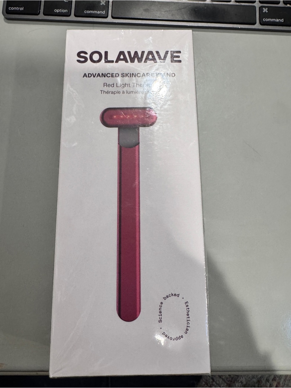 Solawave Red Light Therapy Skincare Wand - Pink NEW IN BOX
